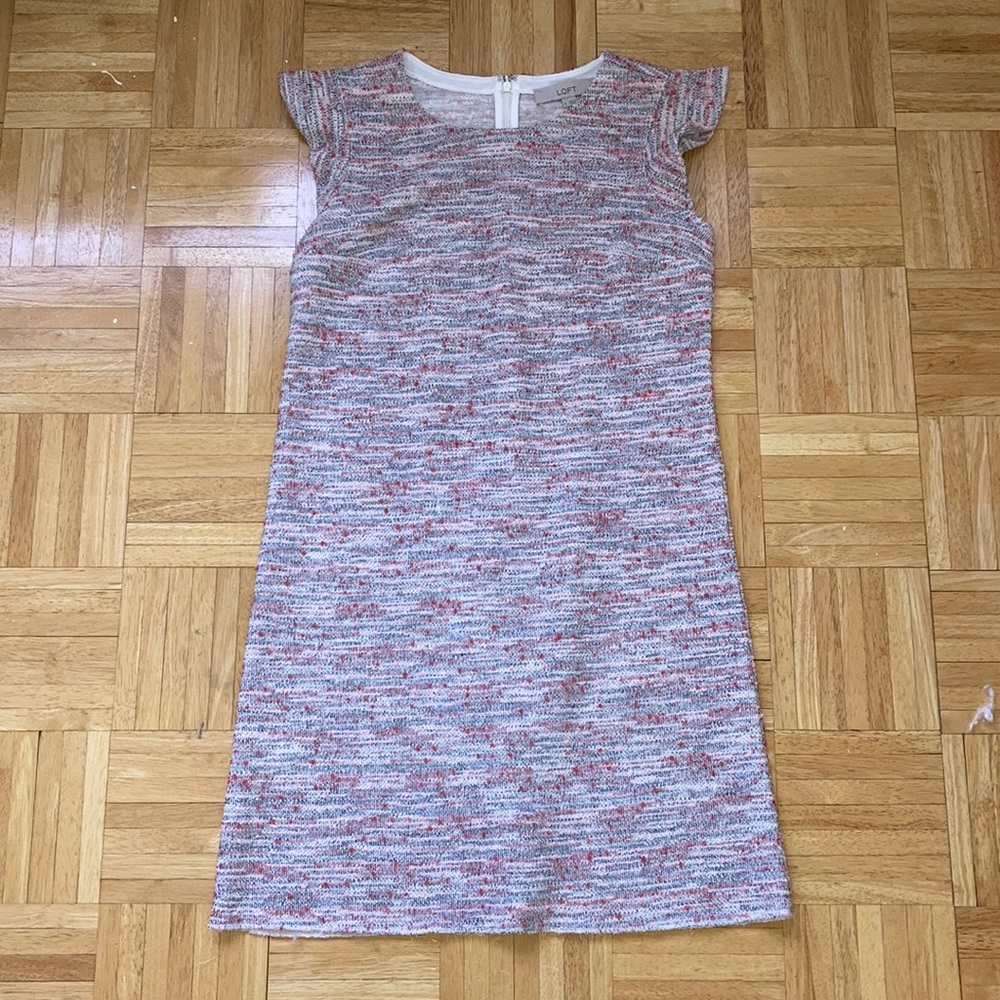 LOFT knit short sleeve dress